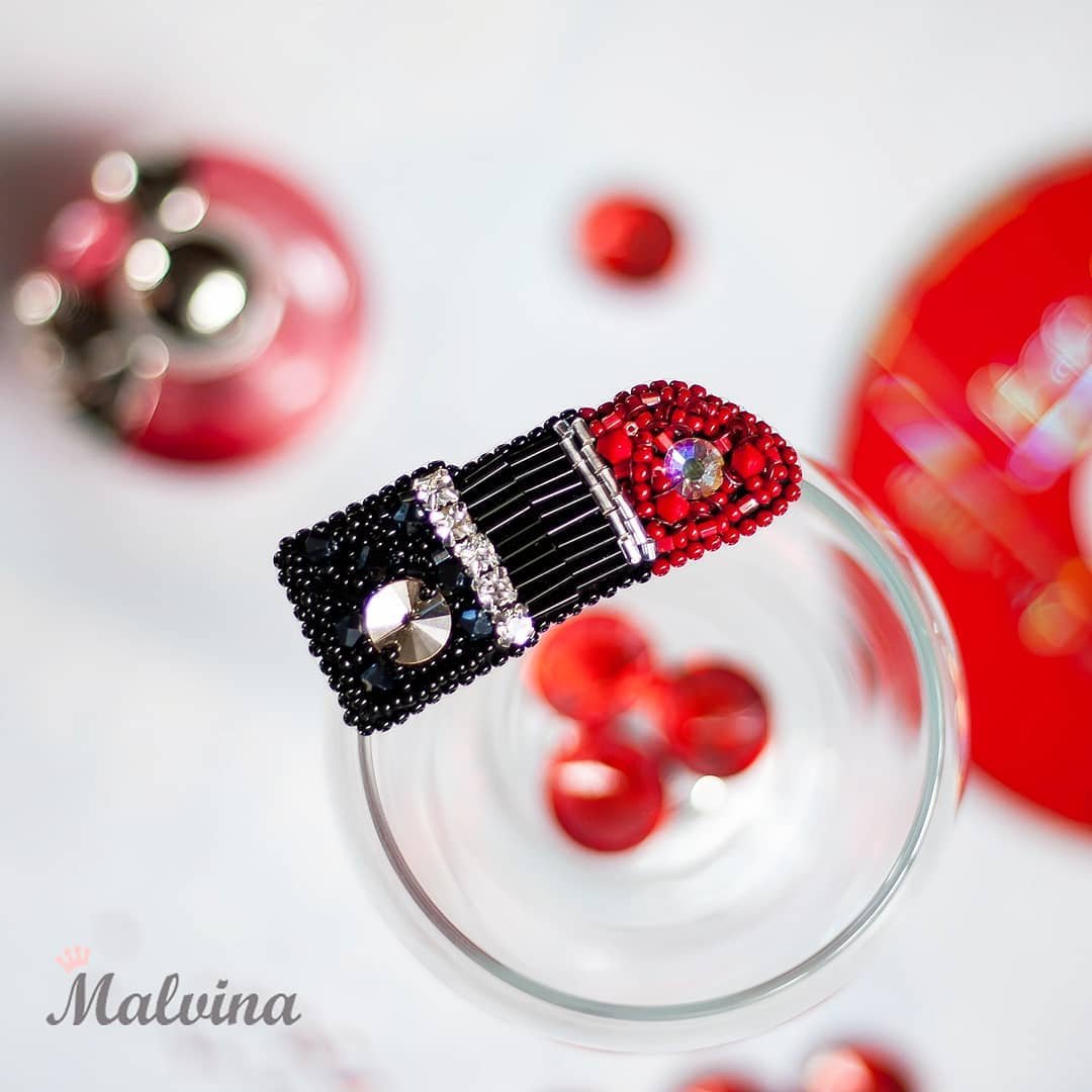 Брошь «Помада», фото 1